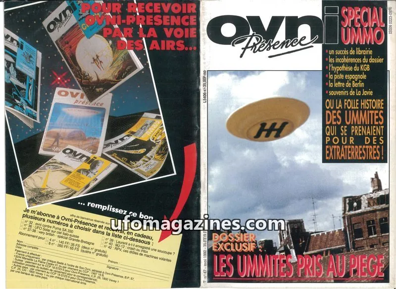 Cover of OVNI Presence issue 47: Ovni-Présence