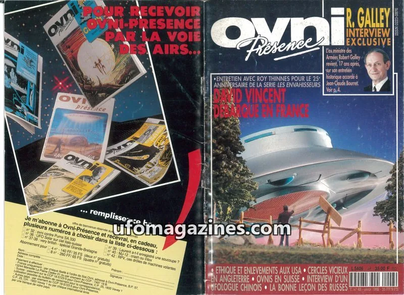 Cover of OVNI Presence issue 48: OVNI-PRESENCE