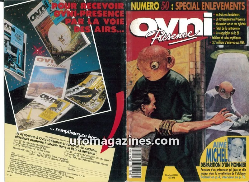 Cover of OVNI Presence issue 50: OVNI-PRESENCE