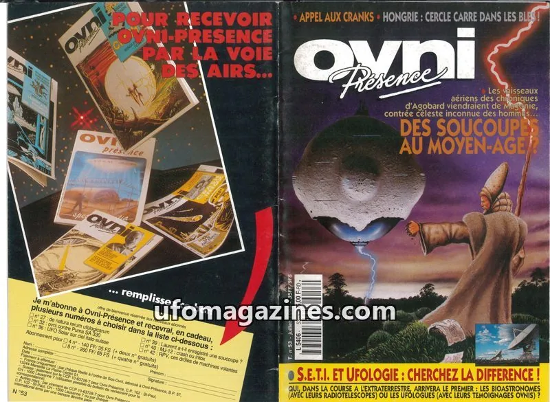 Cover of OVNI Presence issue 53: Ovni-Présence