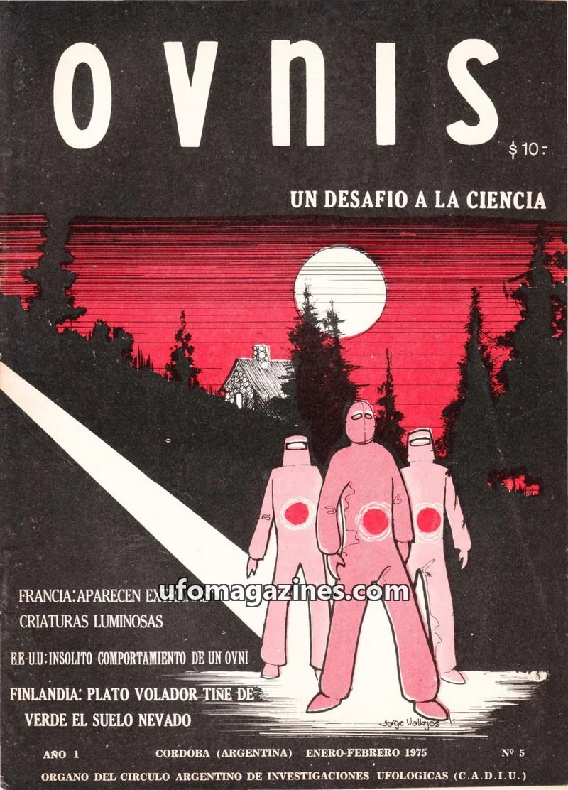 Cover of Ovnis - Un desafio a la ciencia issue Nº 5: OVNIS