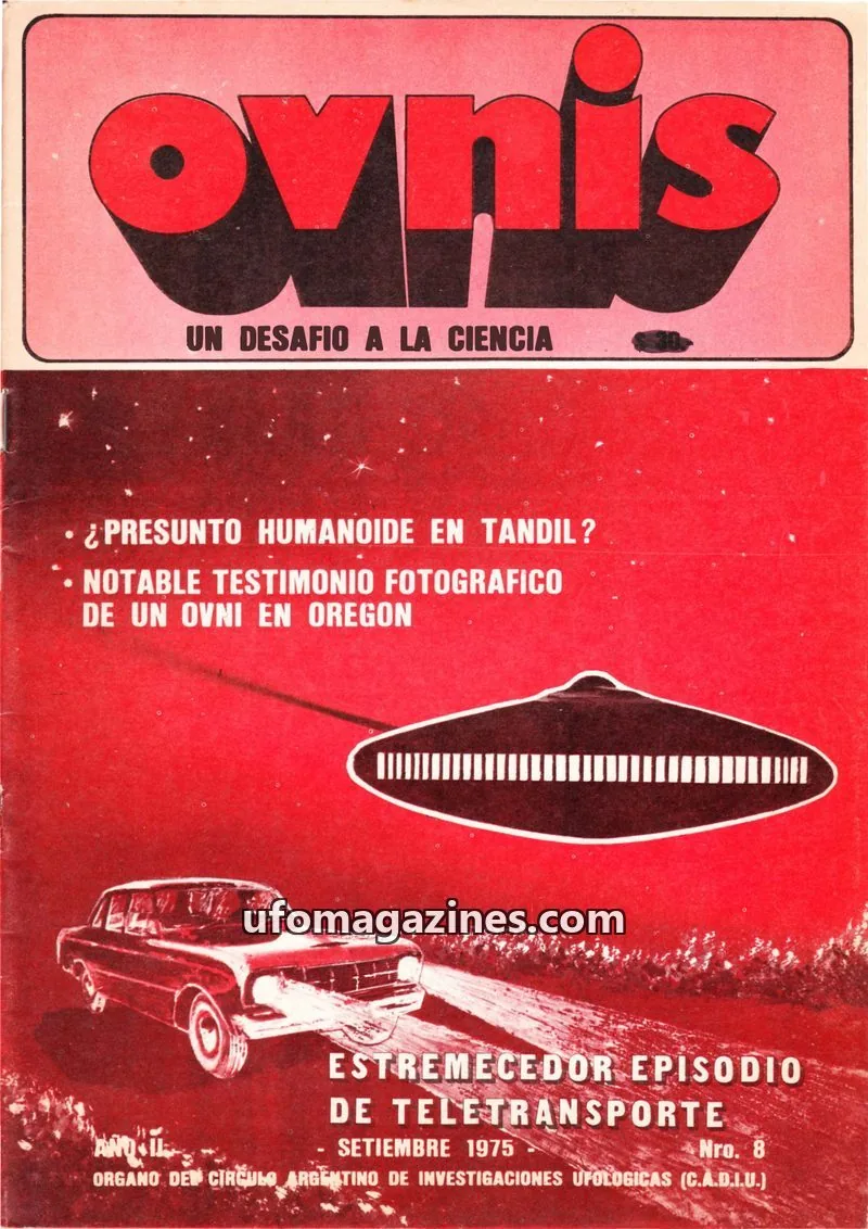 Cover of Ovnis - Un desafio a la ciencia issue 8: OVNIS
