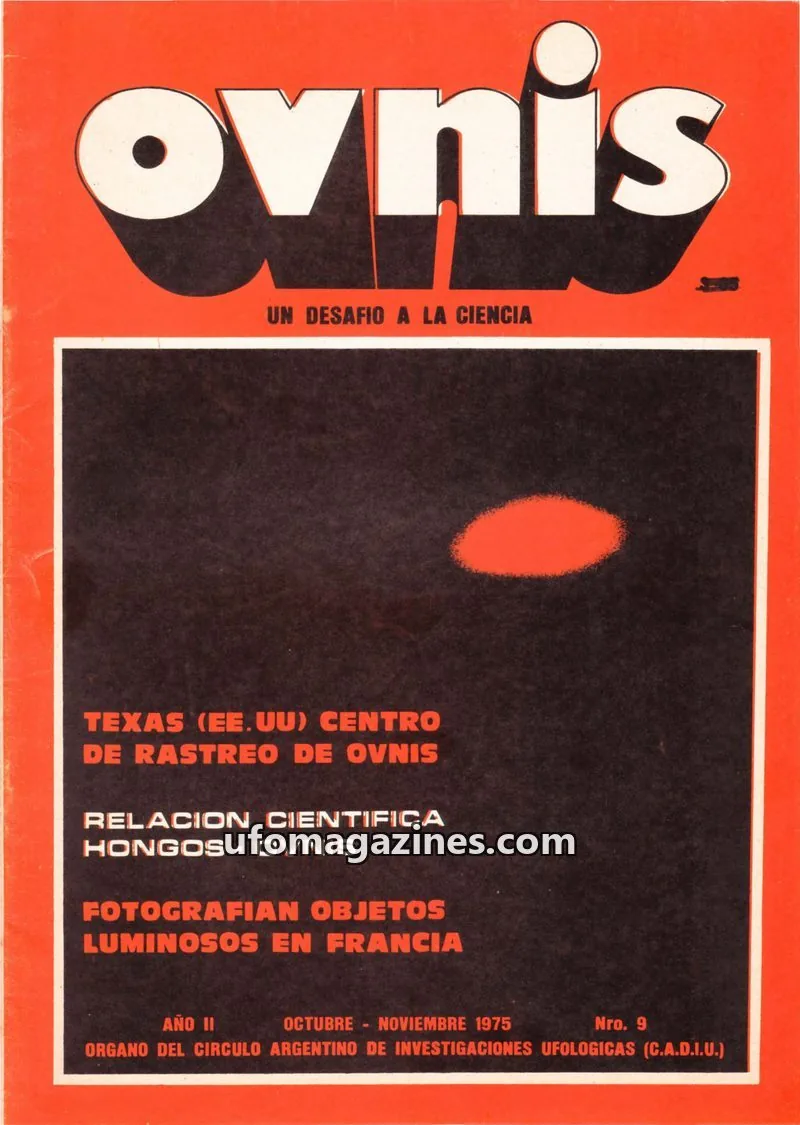 Cover of Ovnis - Un desafio a la ciencia issue 9: ovnis
