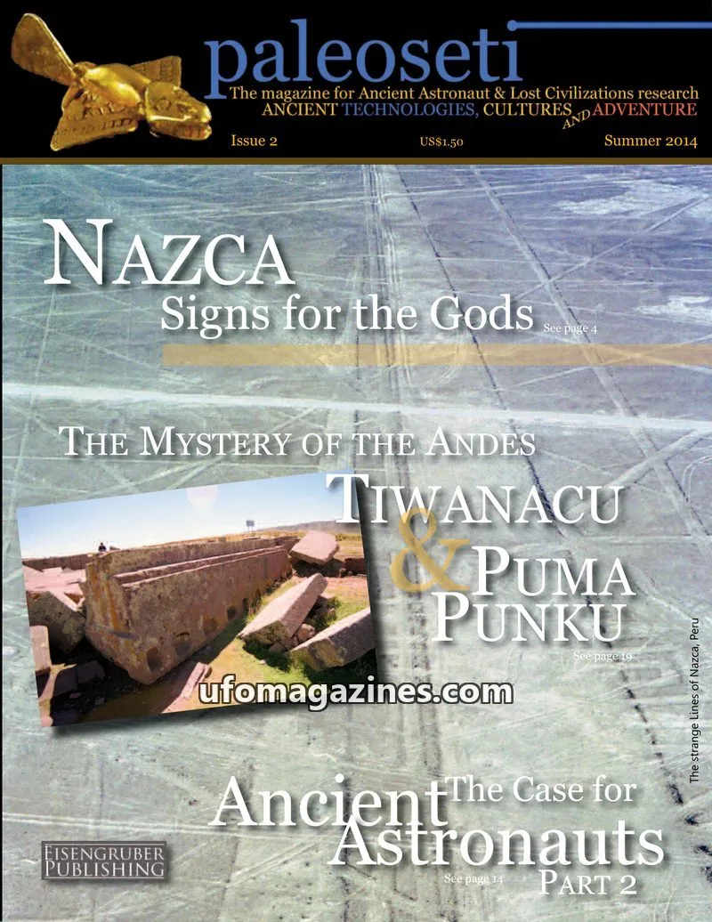 Cover of EISENGRUBER PUBLISHING issue 2: paleoseti