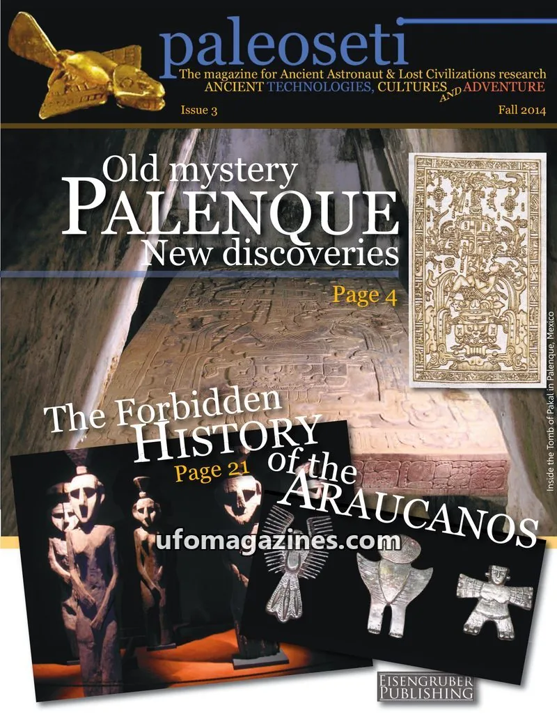 Cover of EISENGRUBER PUBLISHING issue 3: paleoseti