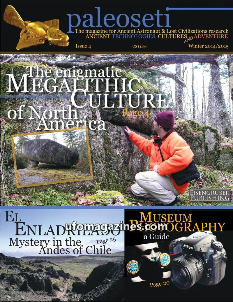 Cover of EISENGRUBER PUBLISHING issue 4: paleoseti