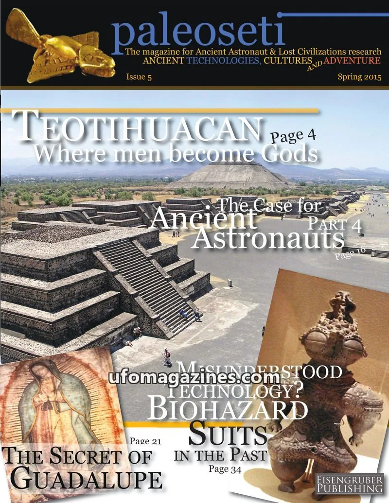 Cover of EisenGruber Publishing issue 5: Paleoseti