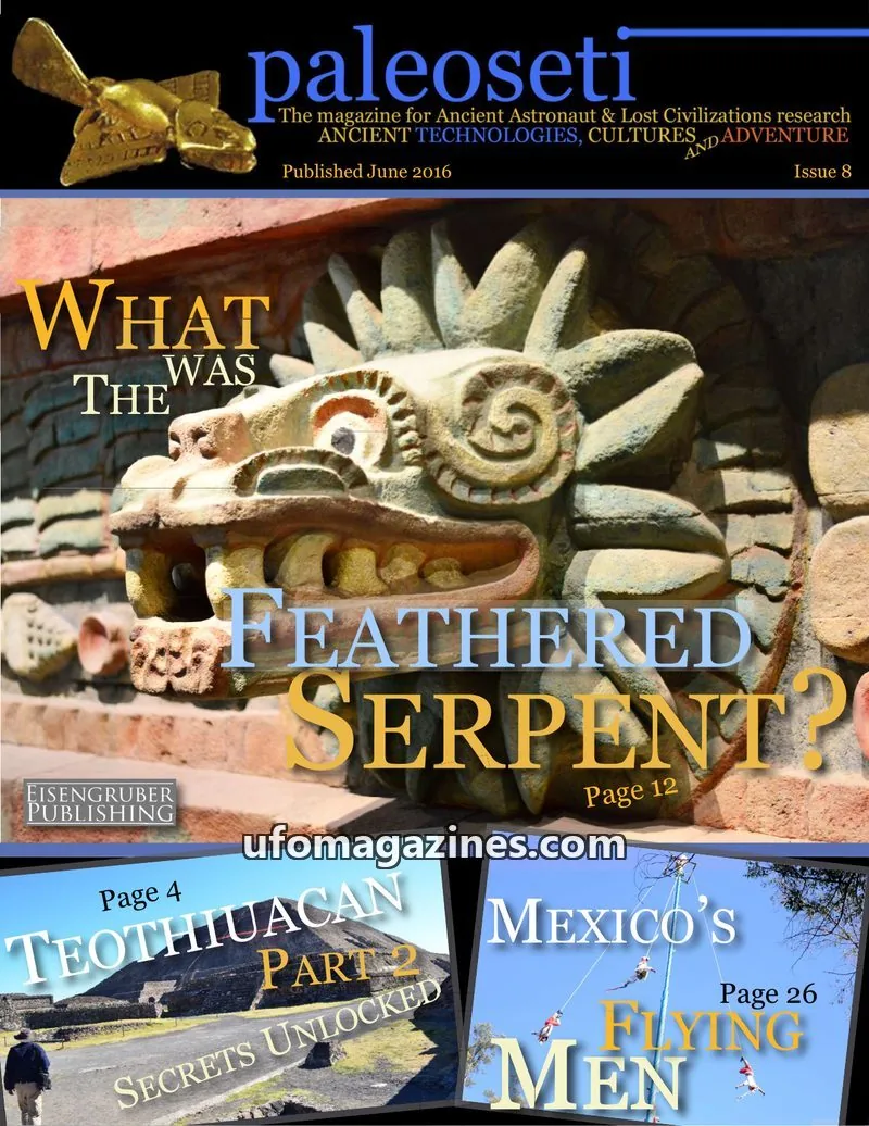 Cover of EISENGRUBER PUBLISHING issue 8: paleoseti