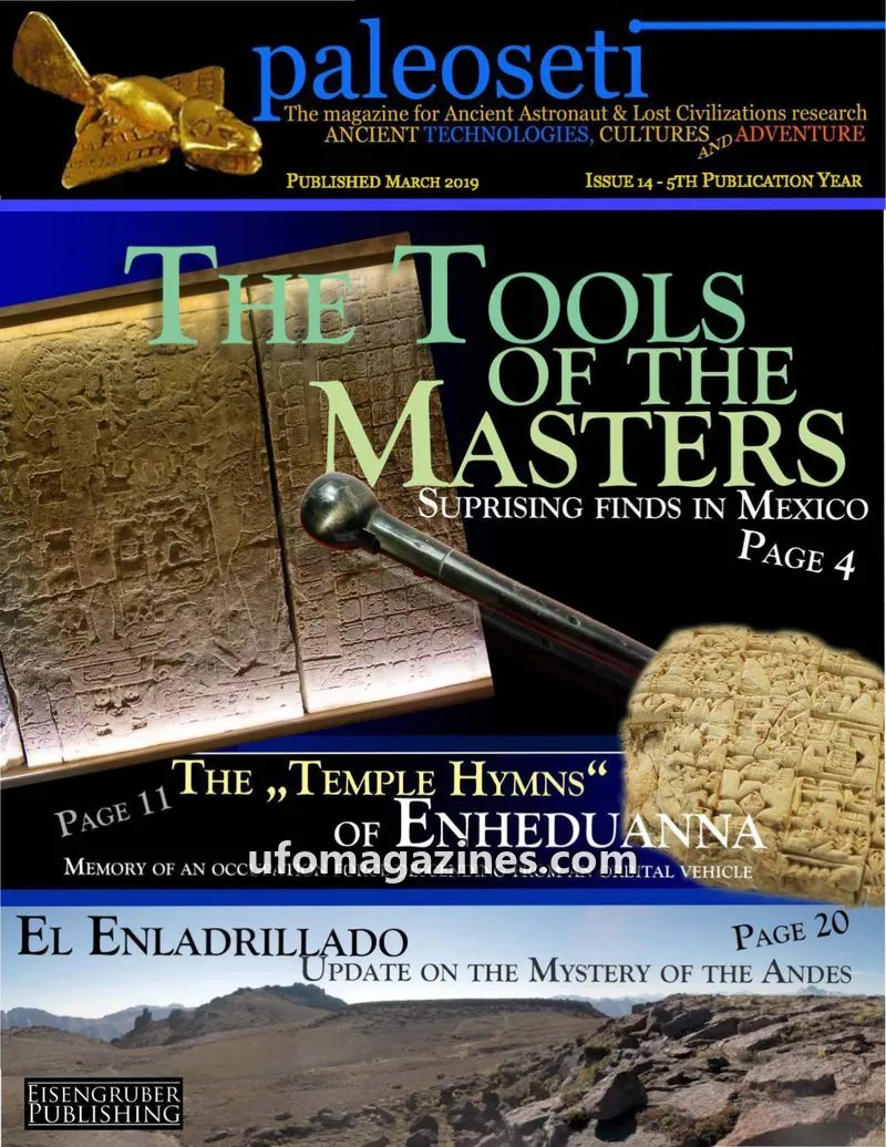 Cover of EISENGRUBER PUBLISHING issue 14: paleoseti