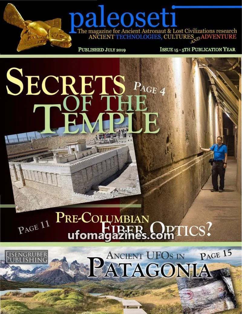 Cover of EISENGRUBER PUBLISHING issue 15: paleoseti