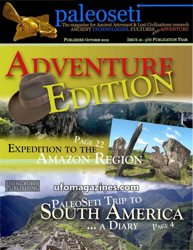 Cover of EISENGRUBER PUBLISHING issue 16: paleoseti