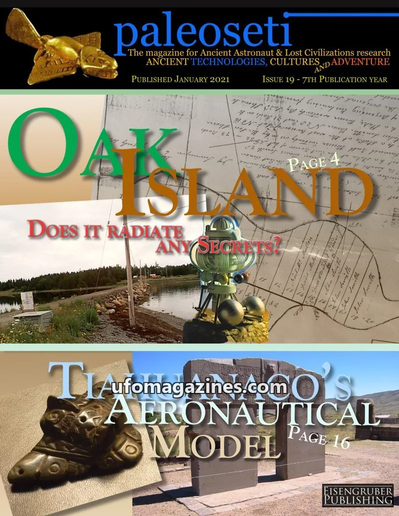 Cover of EISENGRUBER PUBLISHING issue 19: paleoseti