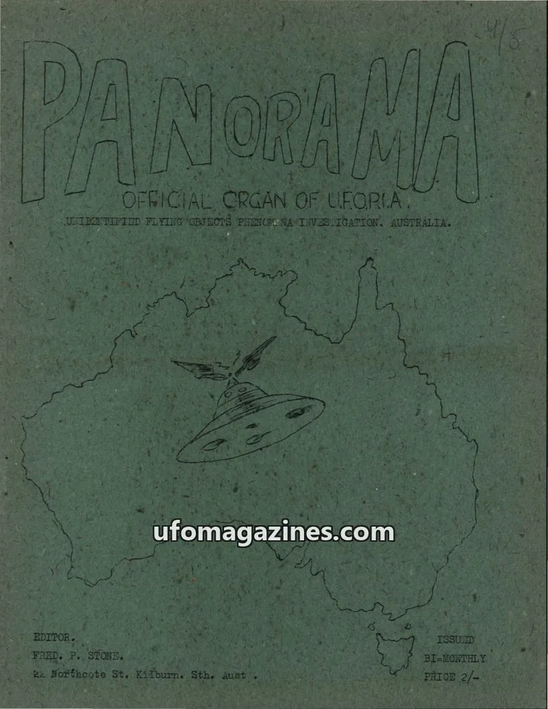 Cover of Panorama (Stone) issue Vol. 4 No.5: PANORAMA