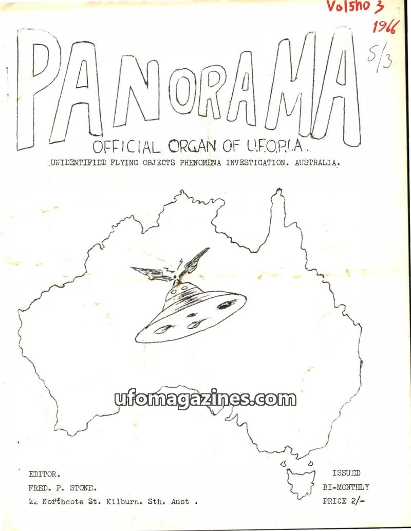 Cover of Panorama (Stone) issue Vol. 5 No. 3: PANORAMA