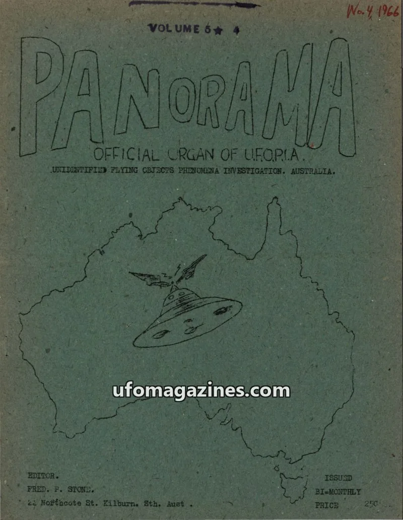 Cover of Panorama (Stone) issue Vol 5 No 4: PANORAMA
