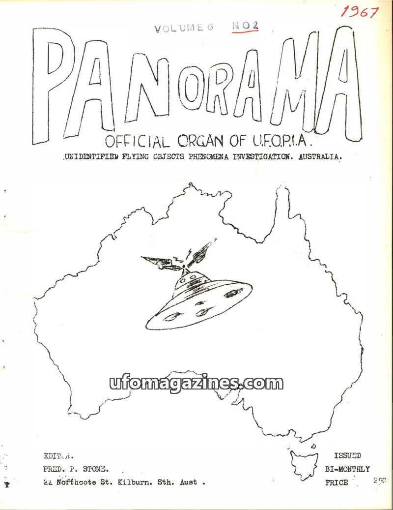 Cover of Panorama (Stone) issue No. 2: PANORAMA