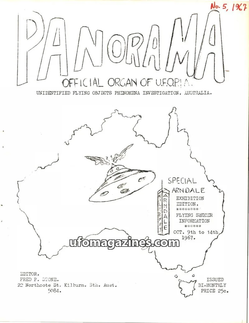 Cover of Panorama (Stone) issue Vol. 6 No. 5: PANORAMA