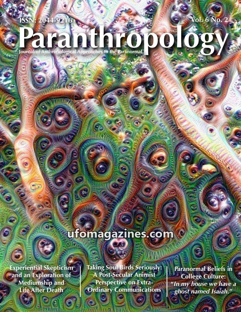 Cover of Paranthropology issue Vol. 6 No. 2: Paranthropology