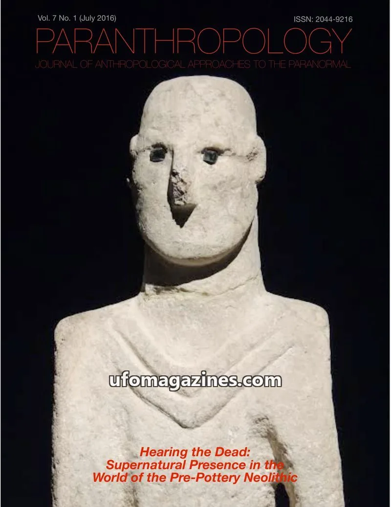 Cover of Paranthropology issue Vol. 7 No. 1: PARANTHROPOLOGY