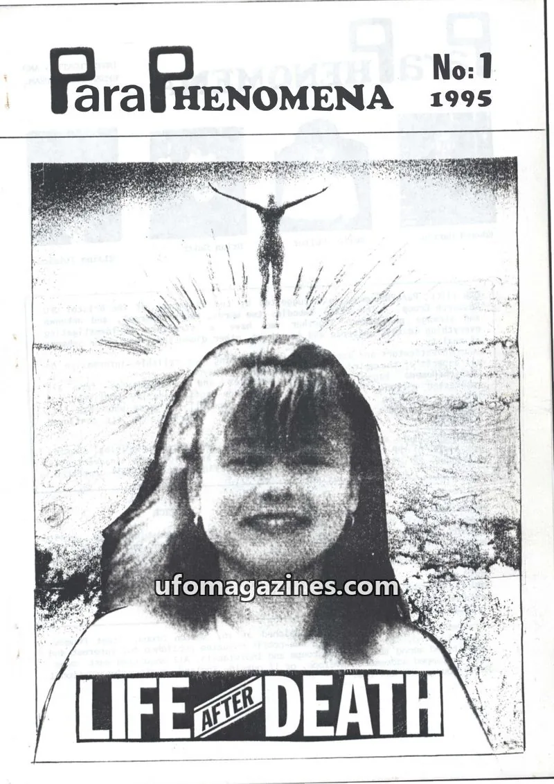 Cover of ParaPhenomena (Ed Harris) issue 1: ParaPHENOMENA