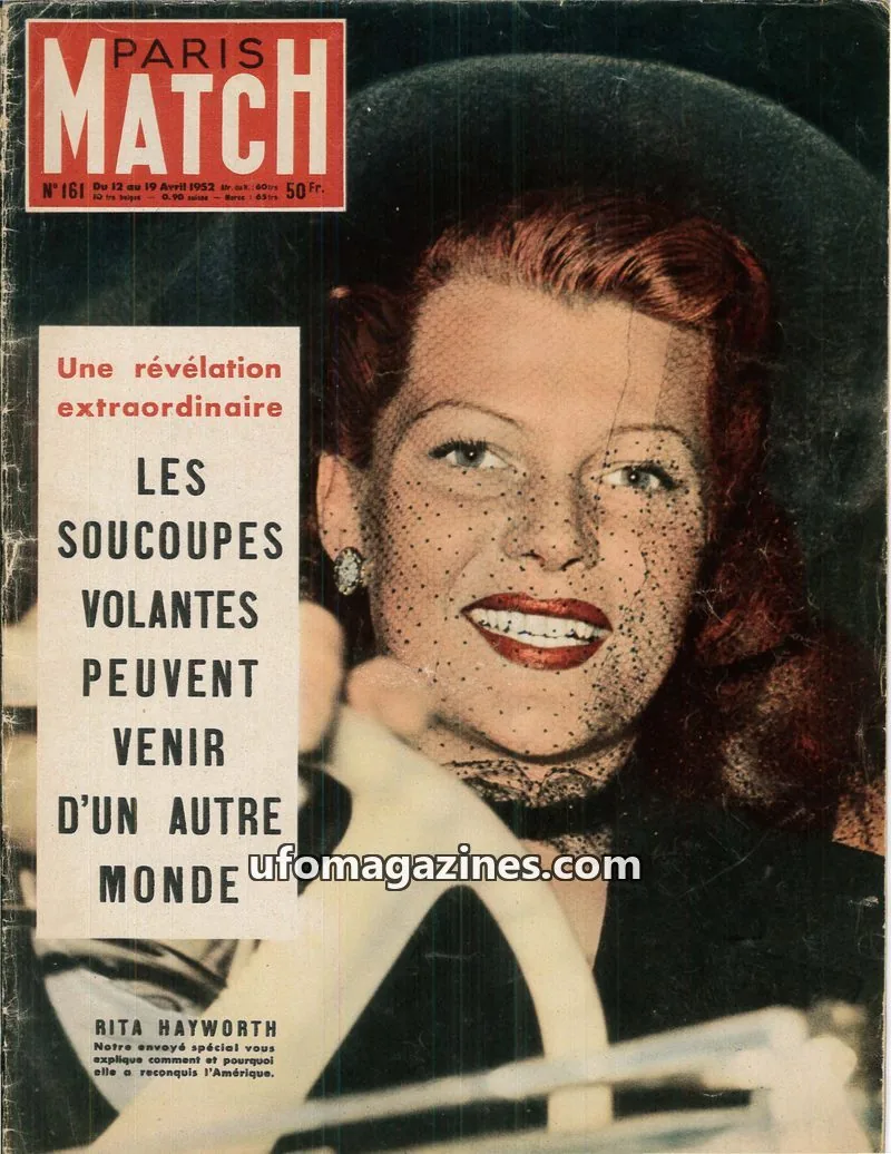 Cover of Paris Match issue 161: PARIS MATCH