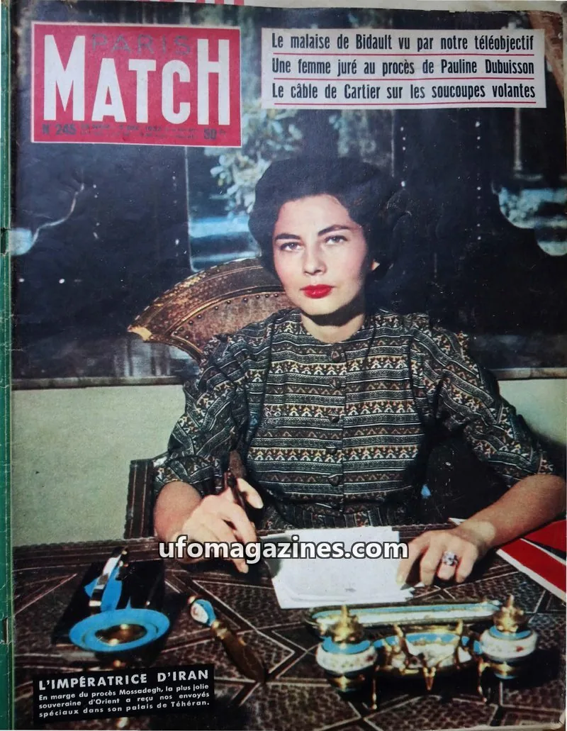 Cover of Paris Match issue 245: PARIS MATCH