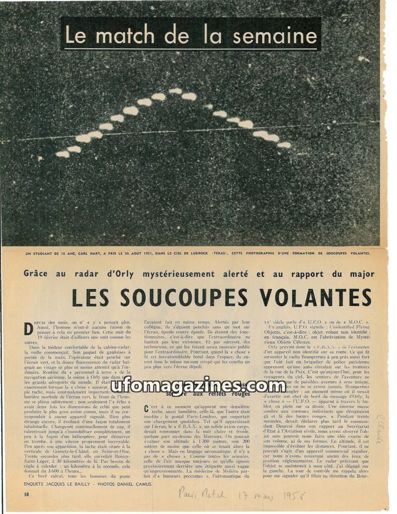 Cover of Paris Match issue 1956: Paris Match