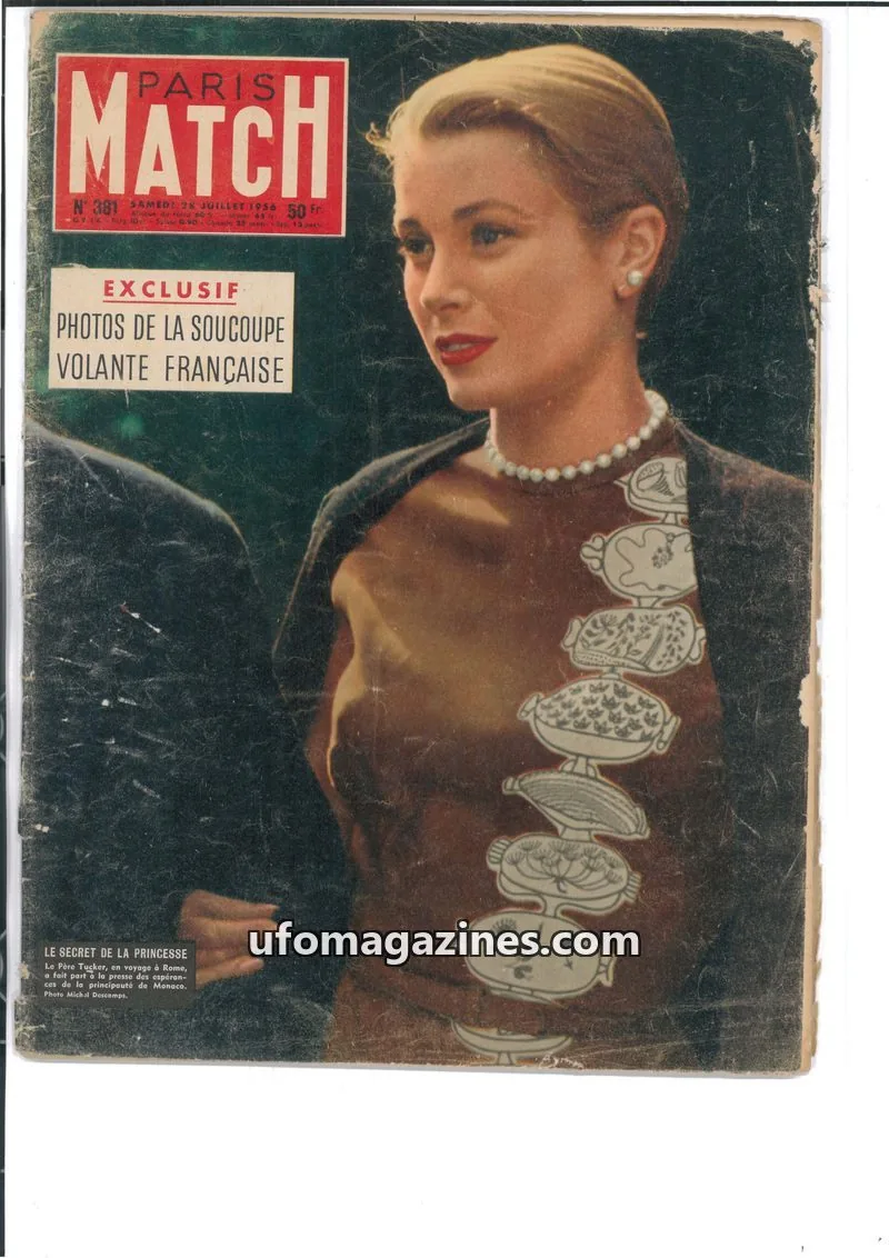 Cover of Paris Match issue 381: PARIS MATCH