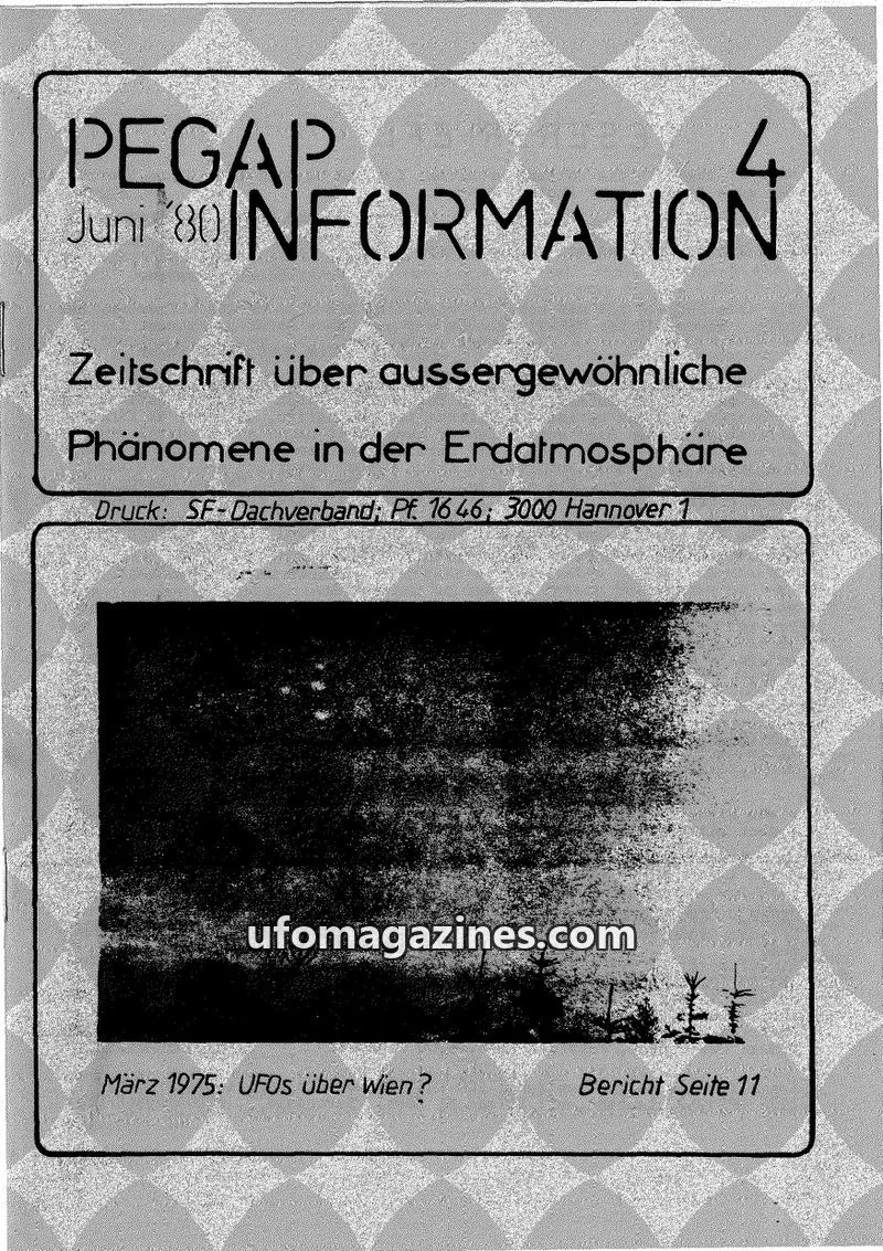 Cover of PEGAP Info issue 4: PEGAP INFORMATION