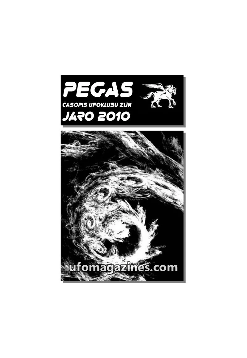 Cover of Pegas (UFO club Zlin) issue Jaro 2010: PEGAS