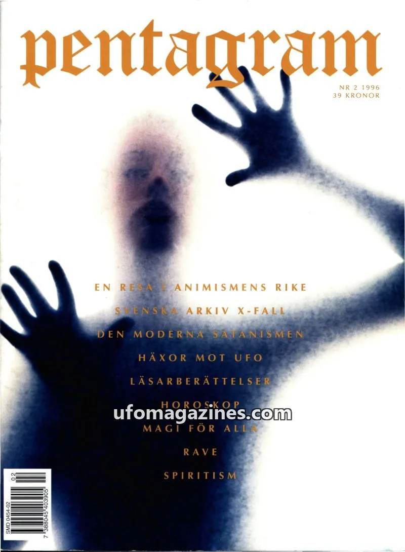Cover of Pentagram issue NR 2 1996: pentagram