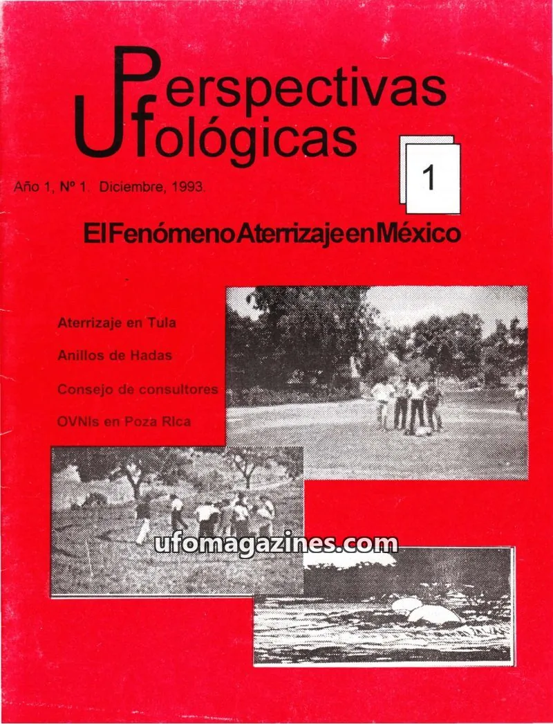 Cover of Perspectivas issue 1: Perspectivas Ufológicas