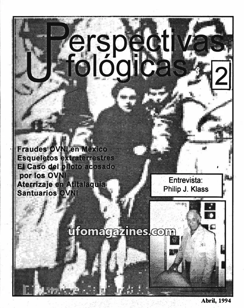 Cover of Perspectivas issue 2: Perspectivas Ufológicas