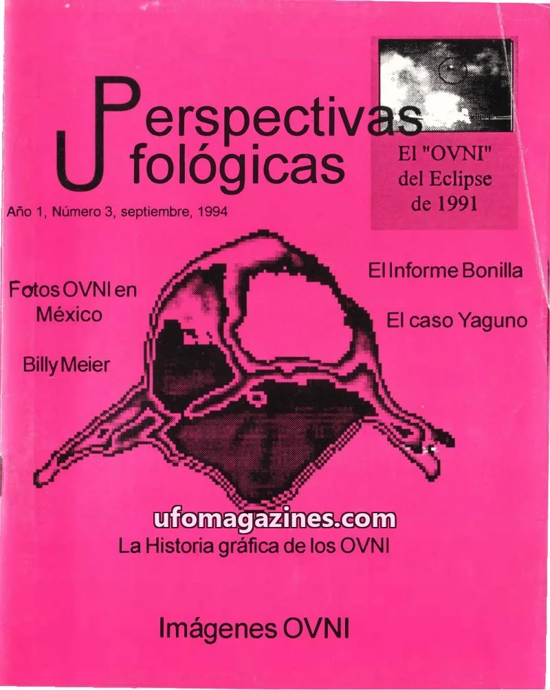 Cover of Perspectivas issue 3: Perspectivas Ufológicas