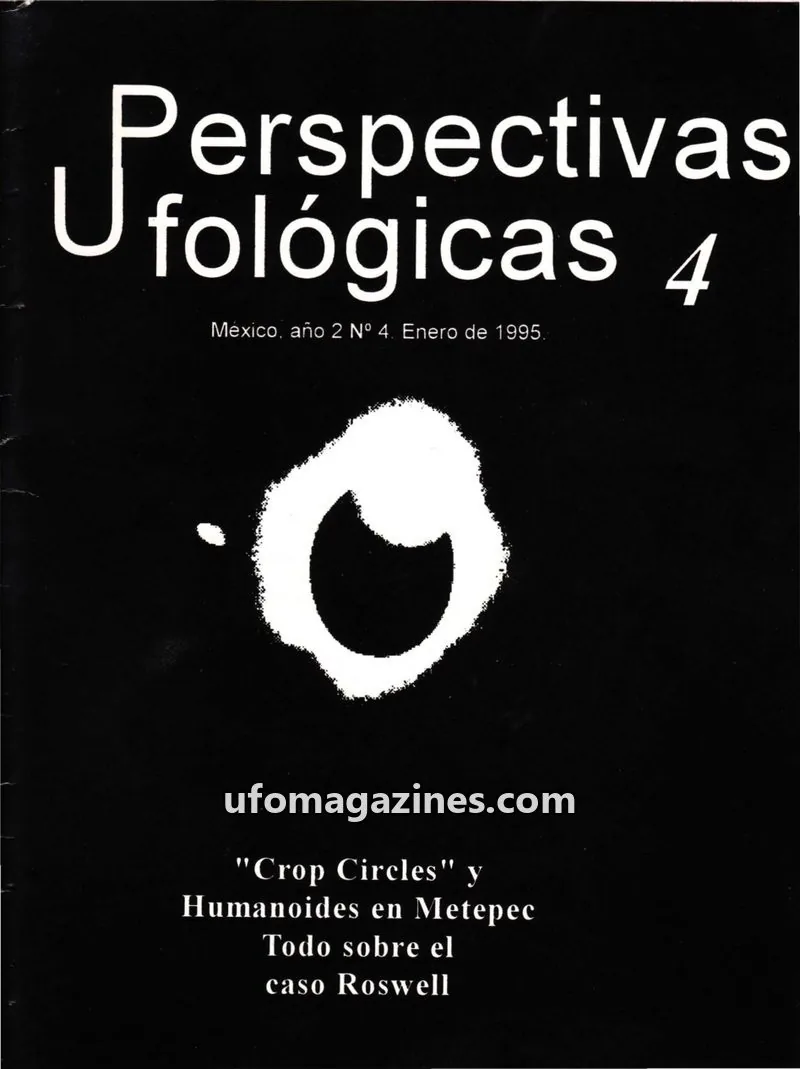 Cover of Perspectivas issue 4: Perspectivas Ufológicas