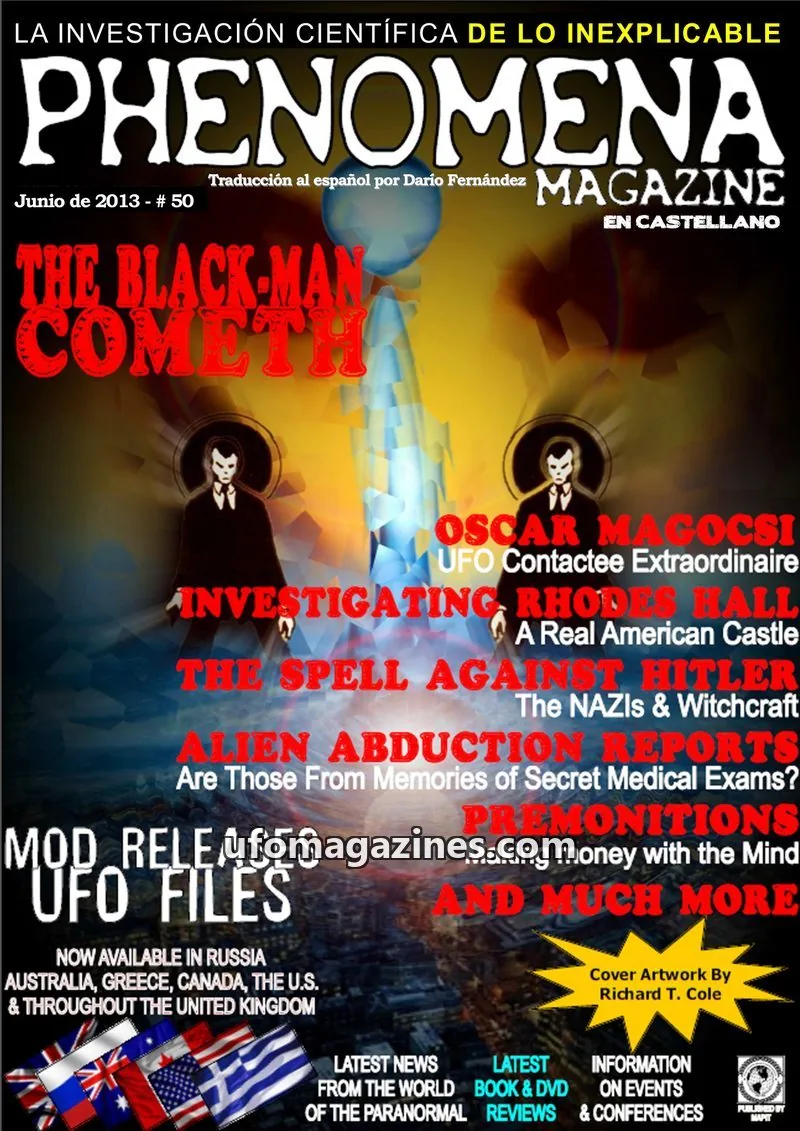 Cover of MAPIT issue 50: PHENOMENA MAGAZINE