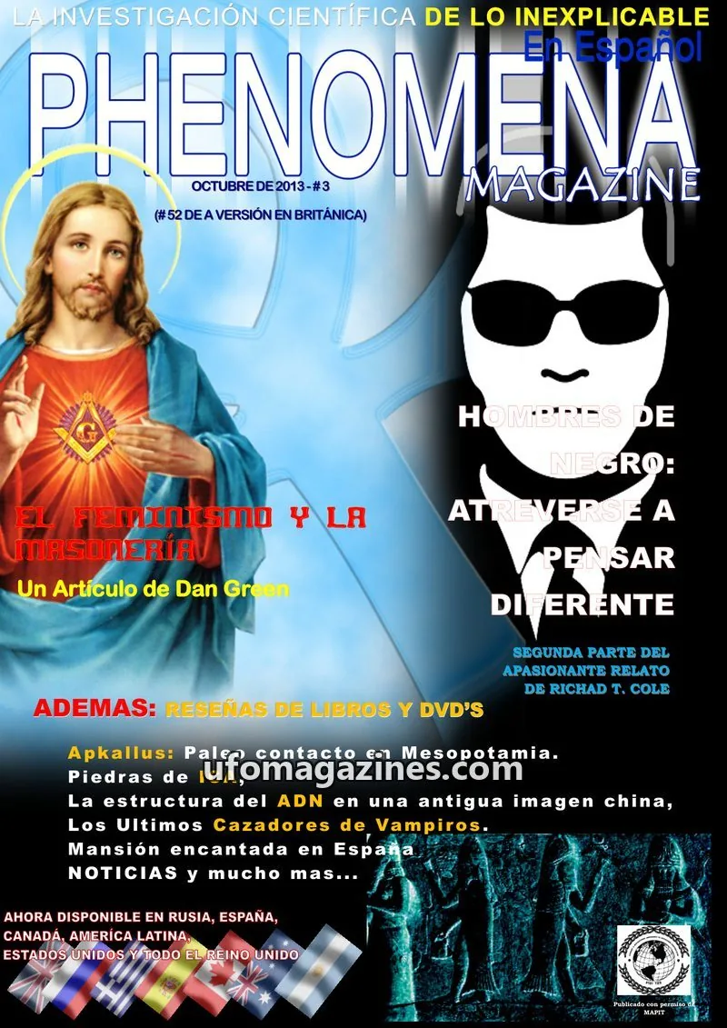 Cover of Phenomena en Espanol (MAPIT) issue 52: Phenomena Magazine