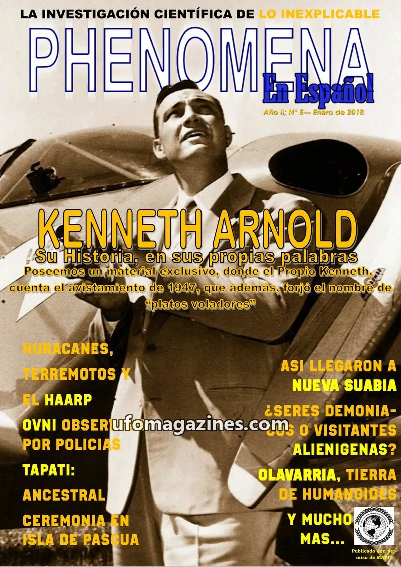 Cover of Phenomena en Espanol (MAPIT) issue N° 5: PHENOMENA En Español