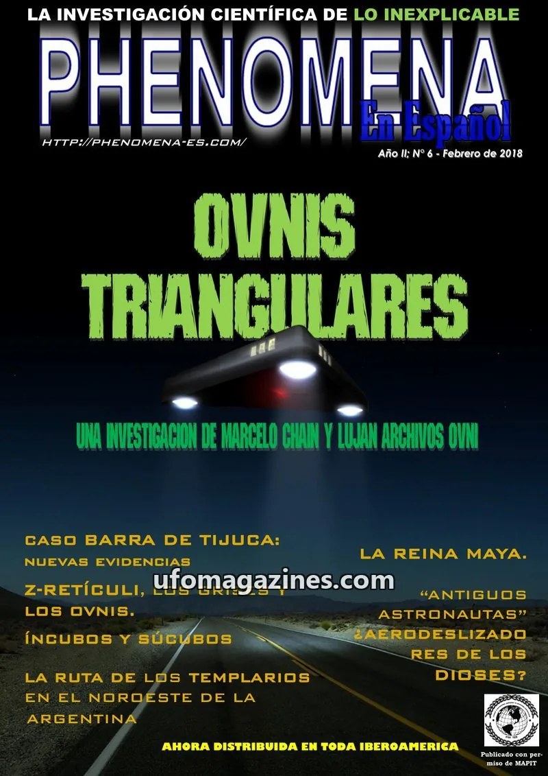 Cover of MAPIT issue N° 6: PHENOMENA