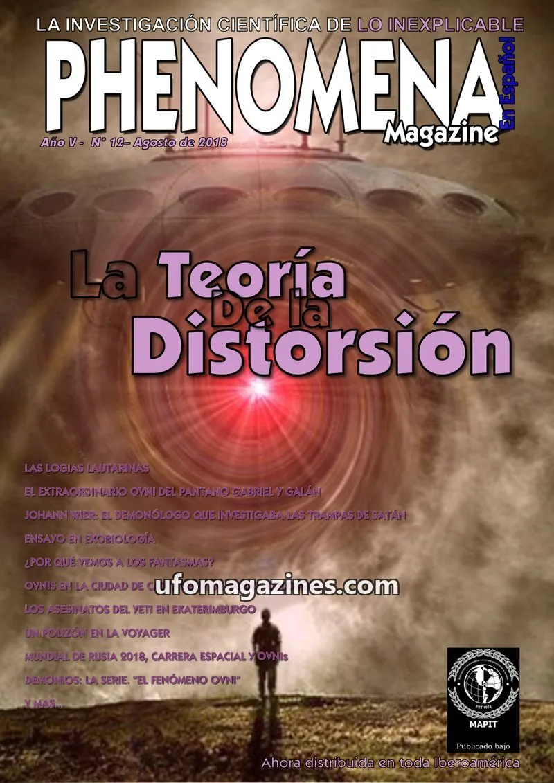 Cover of MAPIT issue 12: PHENOMENA Magazine