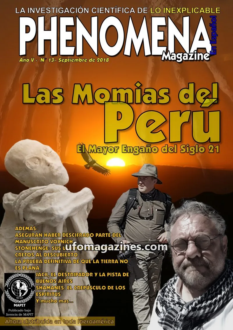 Cover of MAPIT issue 13: PHENOMENA Magazine