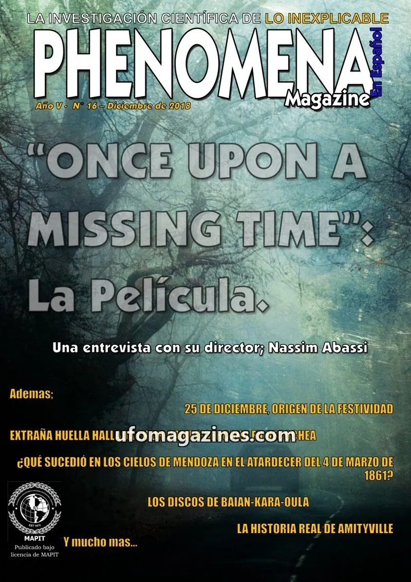 Cover of MAPIT issue 16: PHENOMENA Magazine