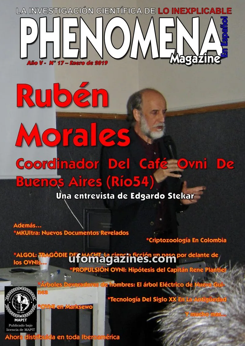 Cover of MAPIT issue 17: PHENOMENA Magazine