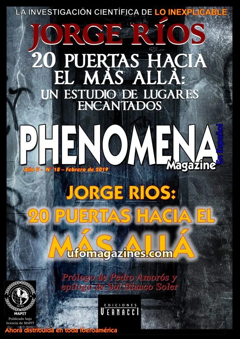 Cover of MAPIT issue 18: PHENOMENA Magazine
