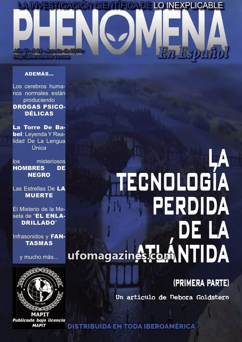 Cover of Phenomena en Espanol (MAPIT) issue 24: PHENOMENA