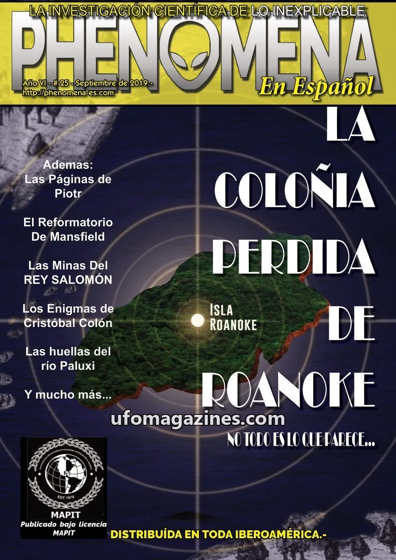 Cover of Phenomena en Espanol (MAPIT) issue # 25: PHENOMENA