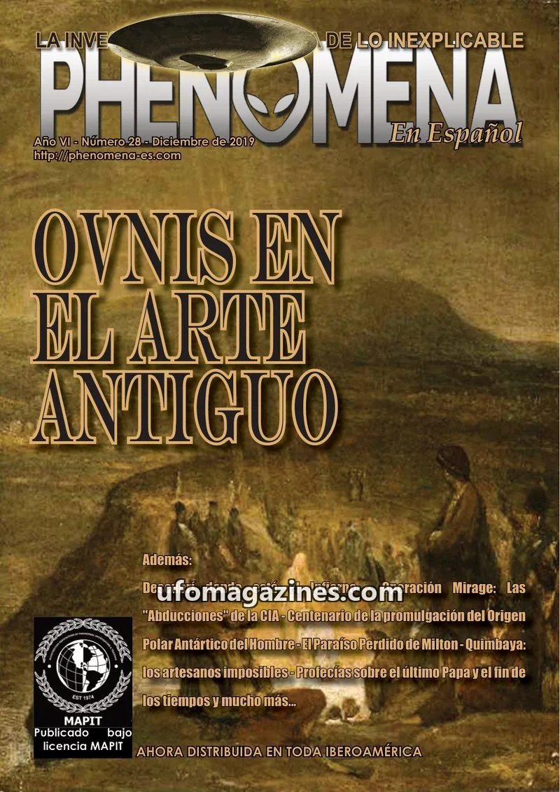 Cover of Phenomena en Espanol (MAPIT) issue 28: PHENOMENA