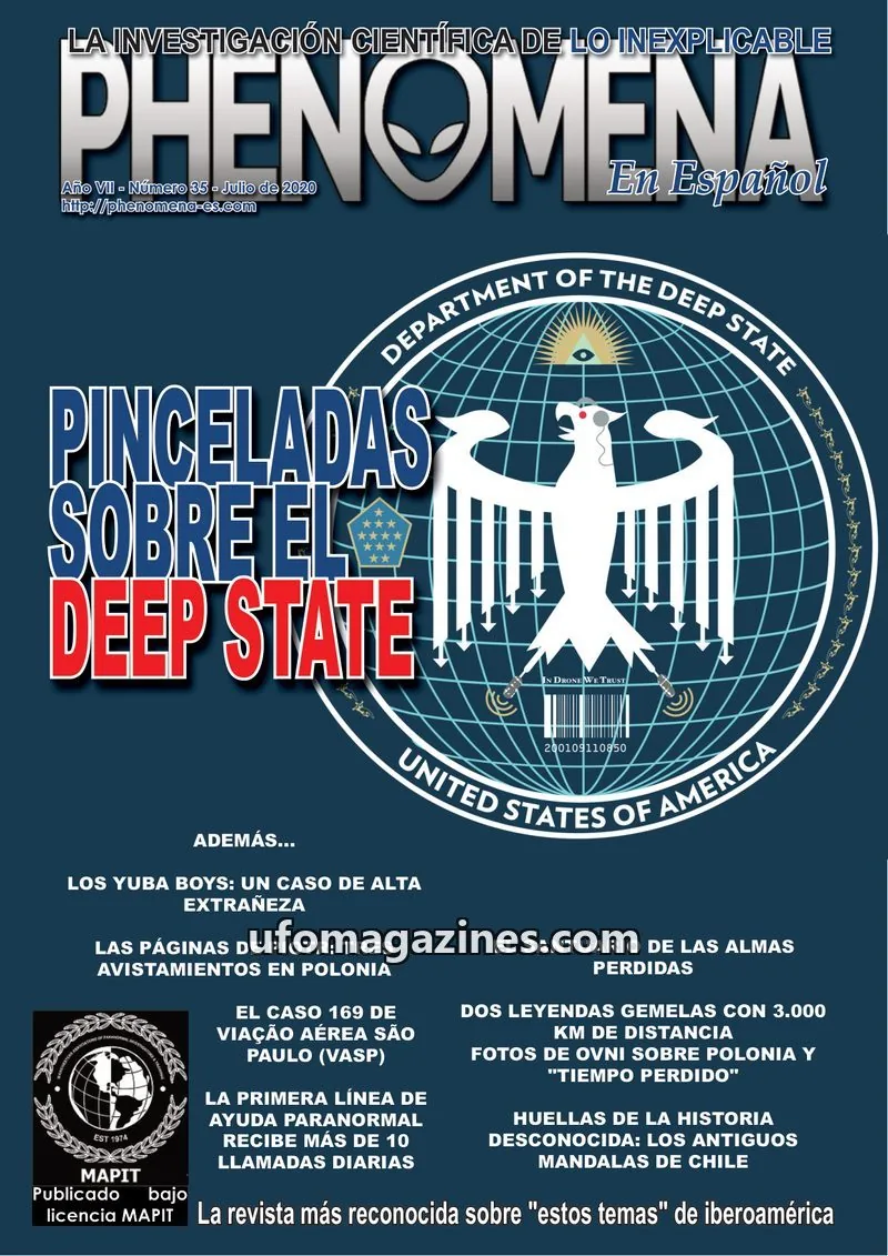 Cover of Phenomena en Espanol (MAPIT) issue 35: PHENOMENA