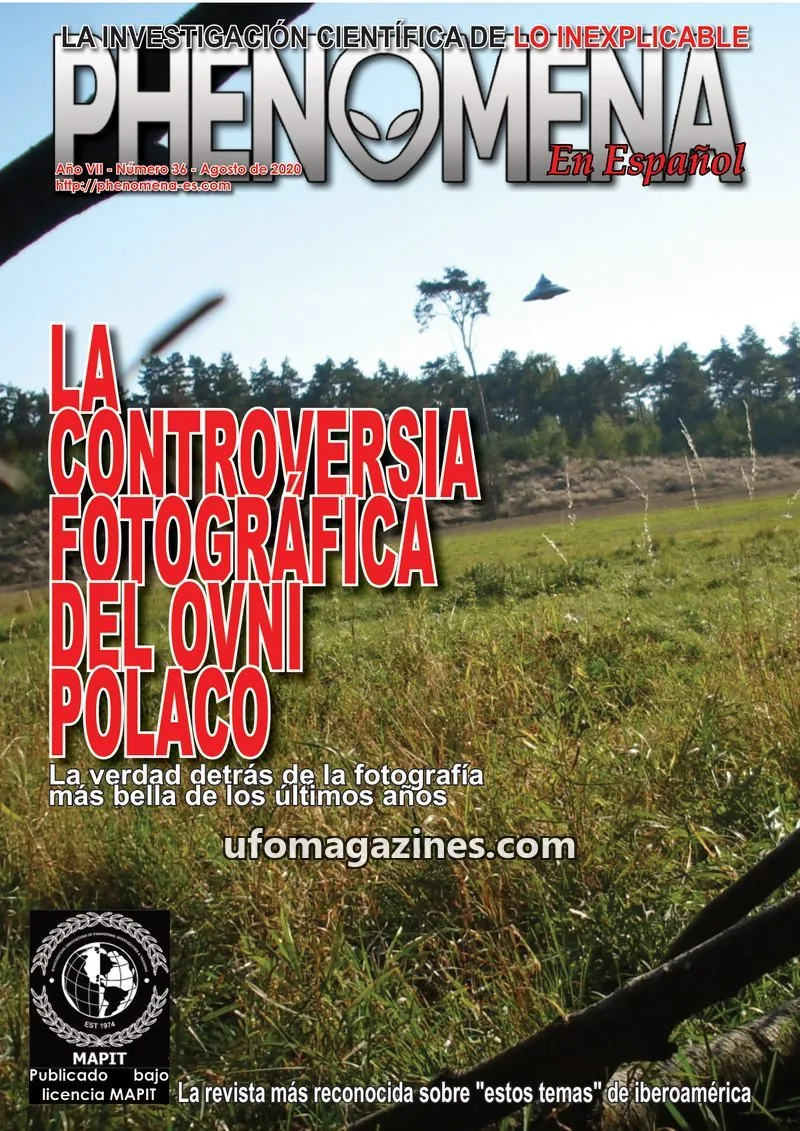 Cover of MAPIT issue 36: PHENOMENA