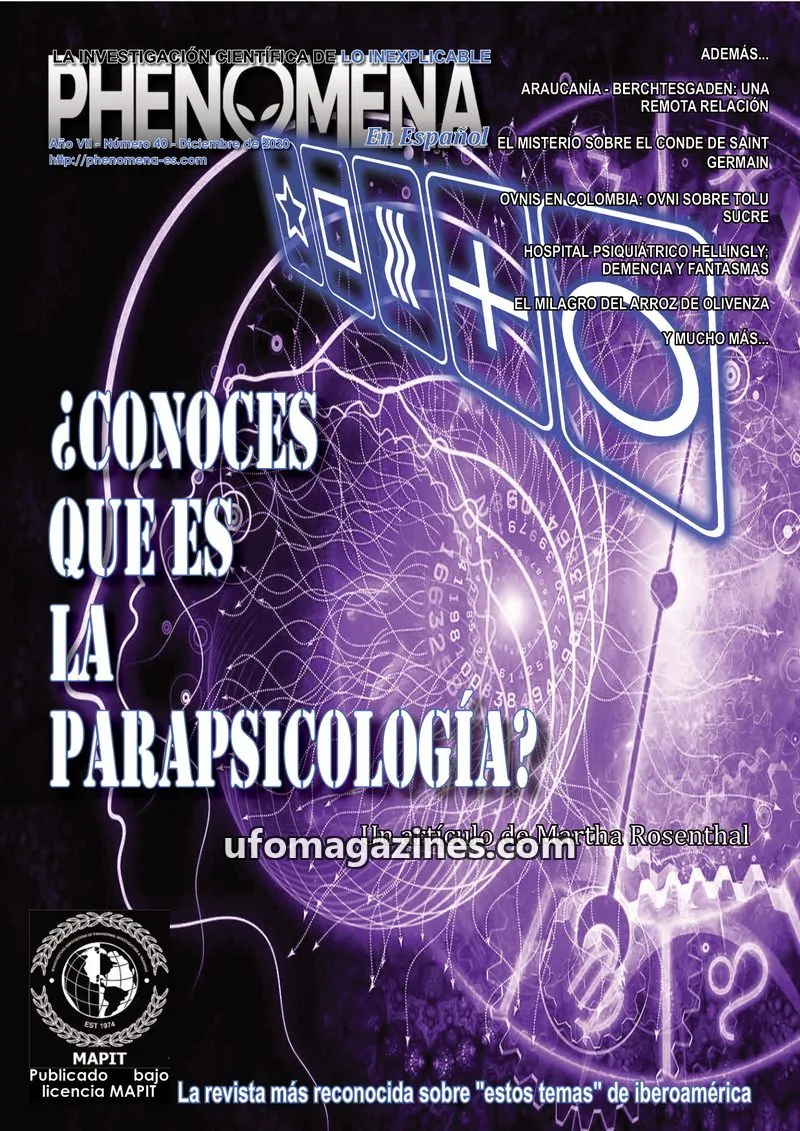 Cover of Phenomena en Espanol (MAPIT) issue 40: PHENOMENA